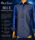 Robert Graham  Blue Stravaganza Limited Edition Shirt Size XL