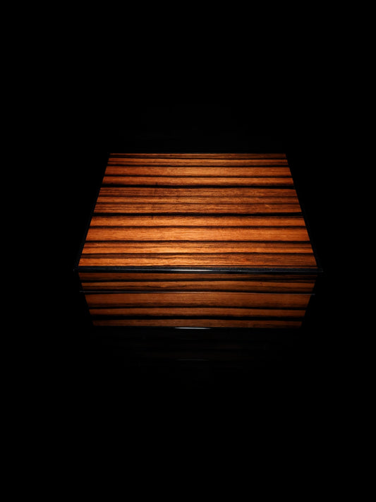 Elie Bleu Macassar Ebony Humidor 50 count