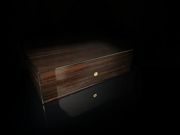 Elie Bleu Macassar Ebony Humidor 110 ct NIB