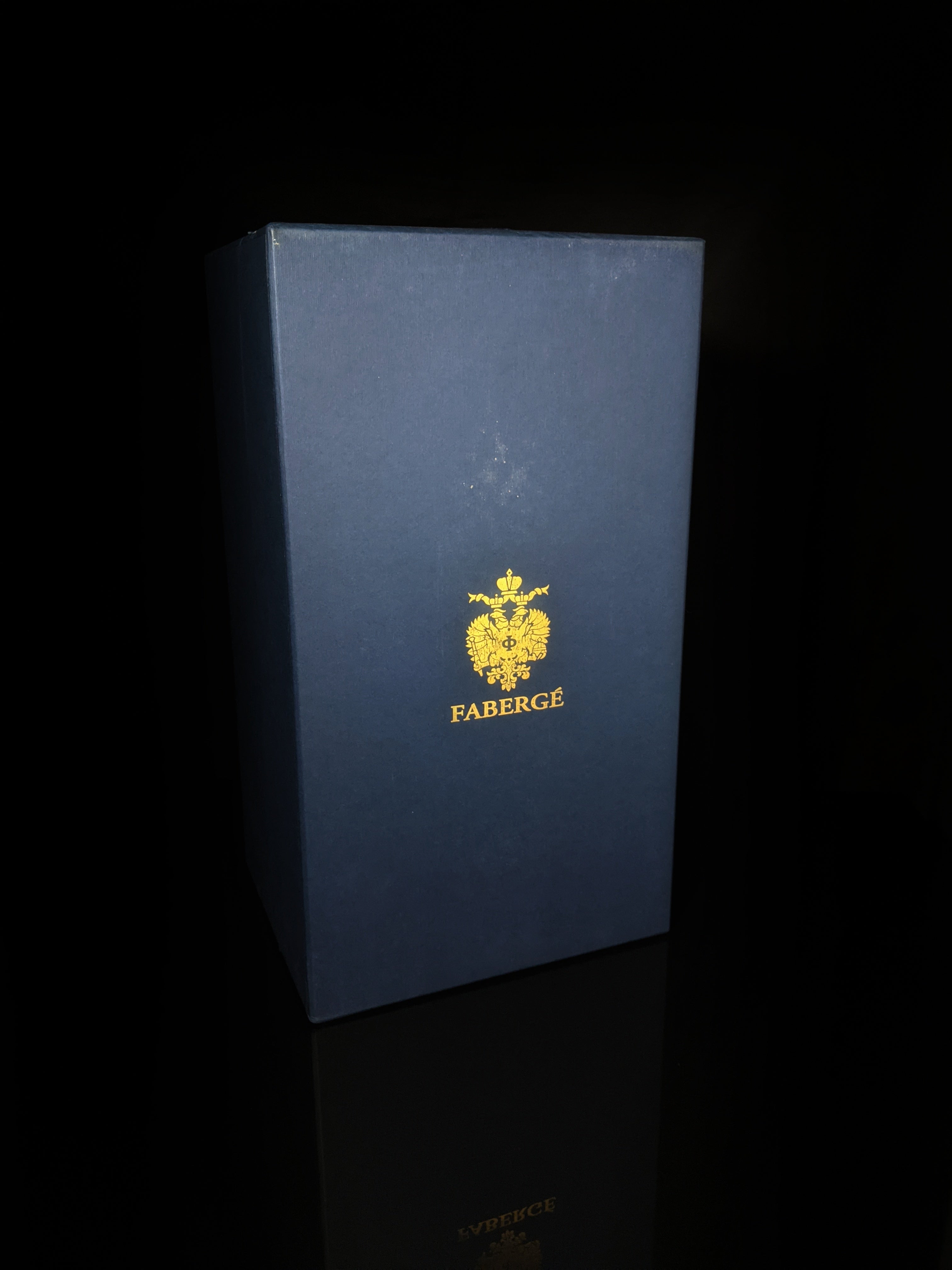 Faberge Crystal Winter Palace Vase NIB