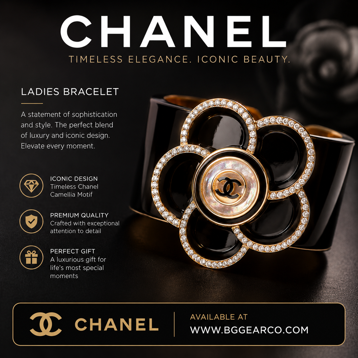 Ladies Bracelet by Chanel in the original box