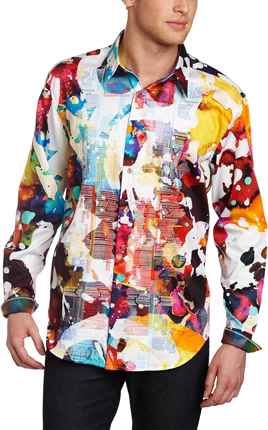 Robert Graham Gerard Long Sleeve Shirt Size 3XL