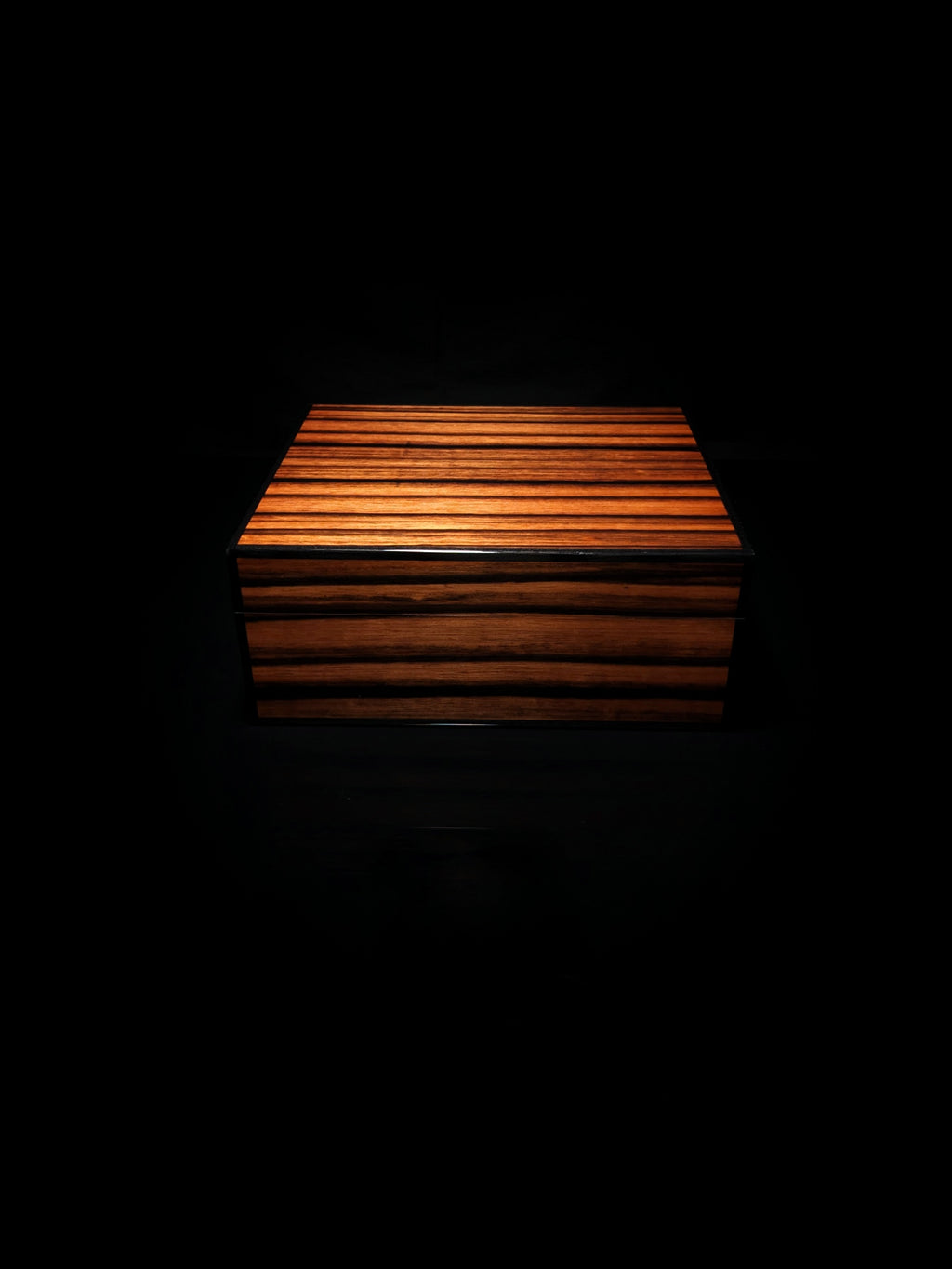 Elie Bleu Macassar Ebony Humidor 50 count