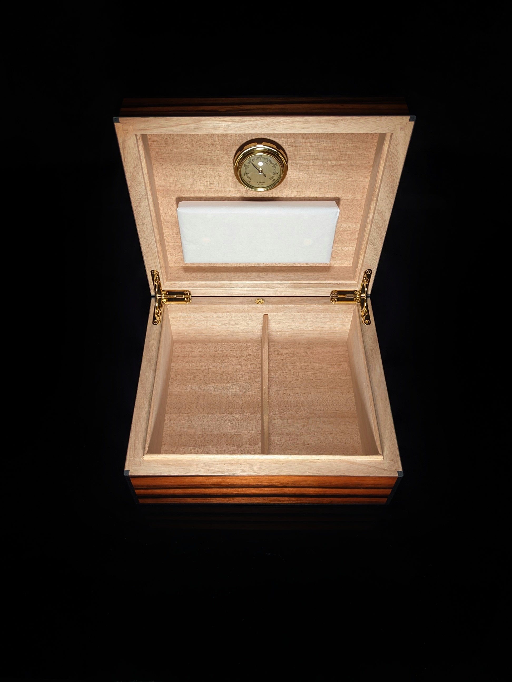 Elie Bleu Macassar Ebony Humidor 50 count