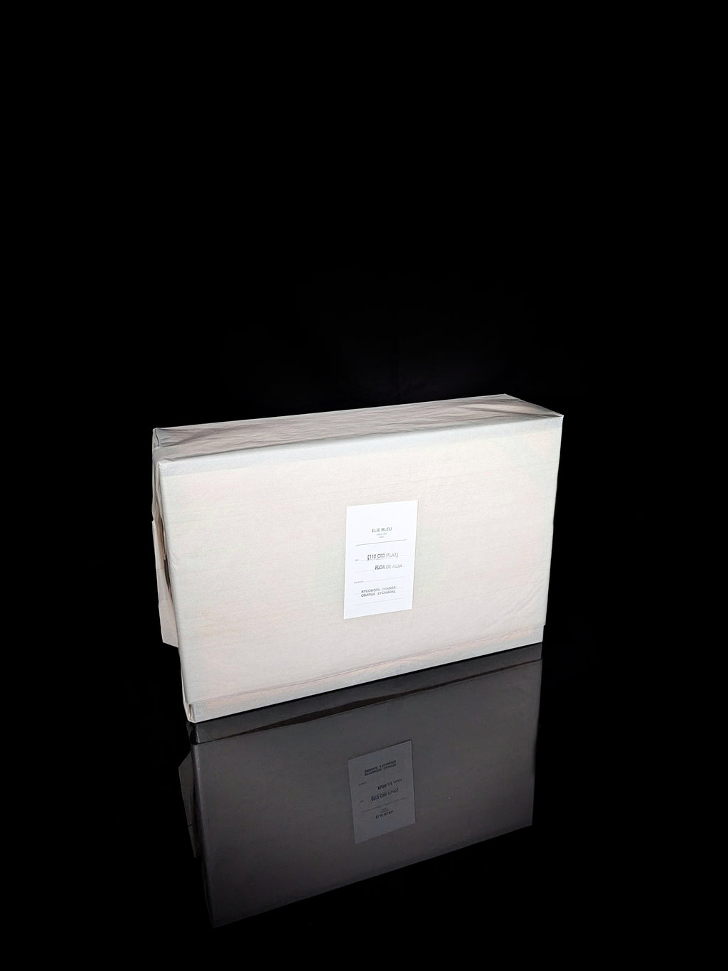 Elie Bleu Alba Orange Sycamore Humidor 110 Count NIB