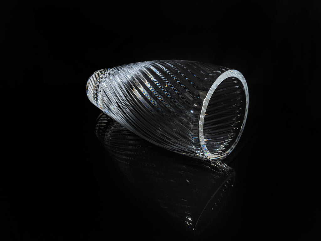 Faberge Crystal Winter Palace Vase NIB