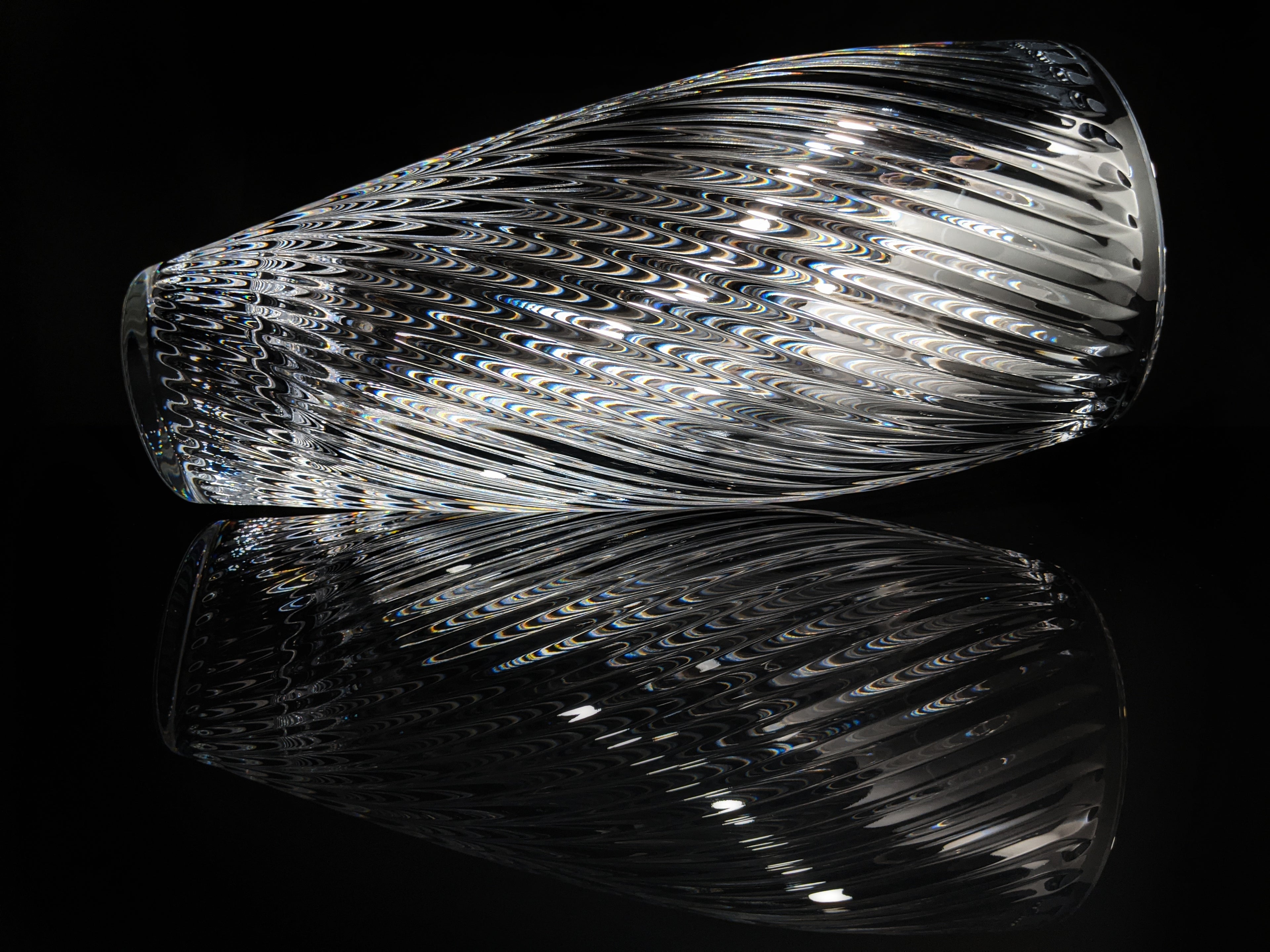 Faberge Crystal Winter Palace Vase NIB