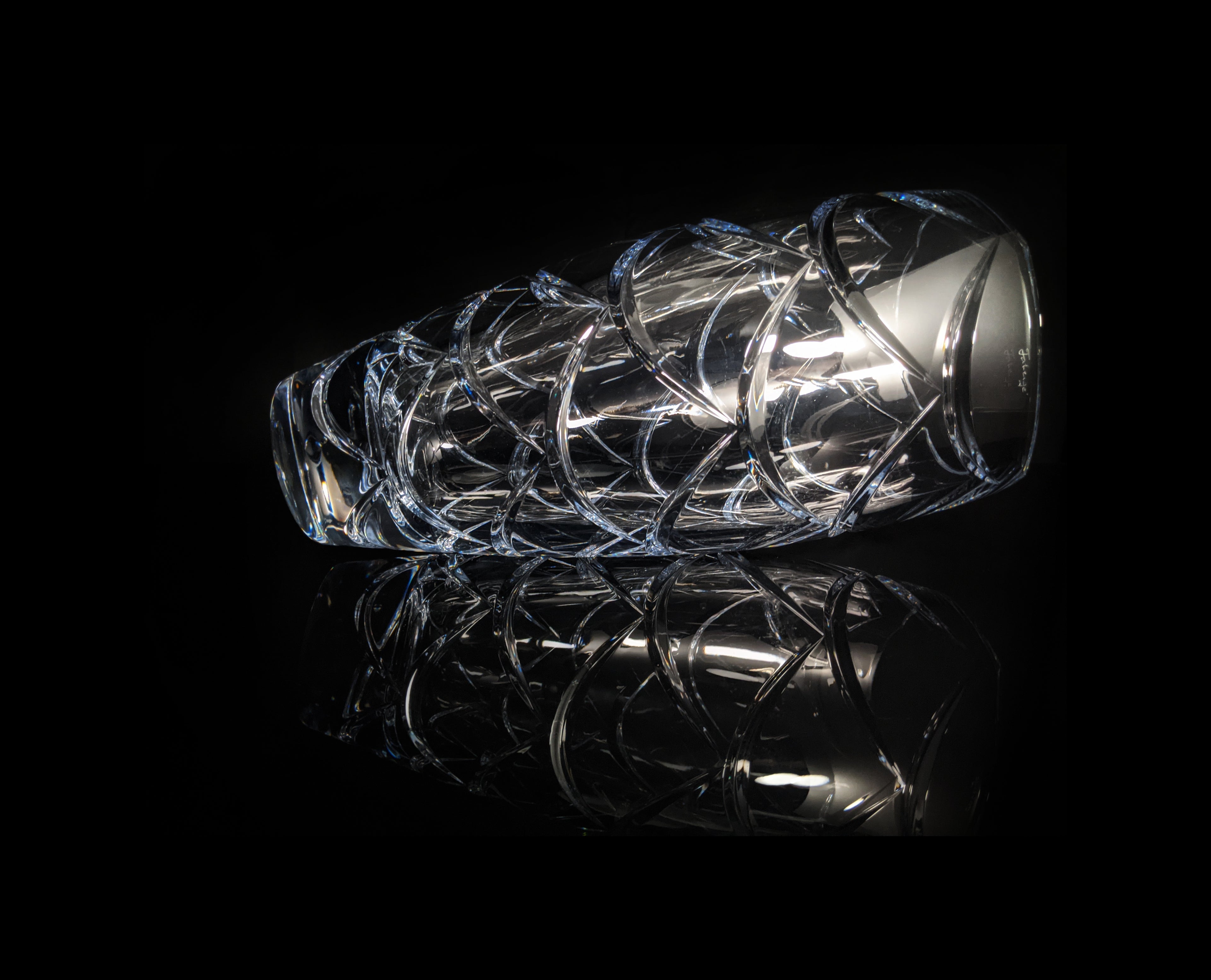 Faberge Crystal Vase