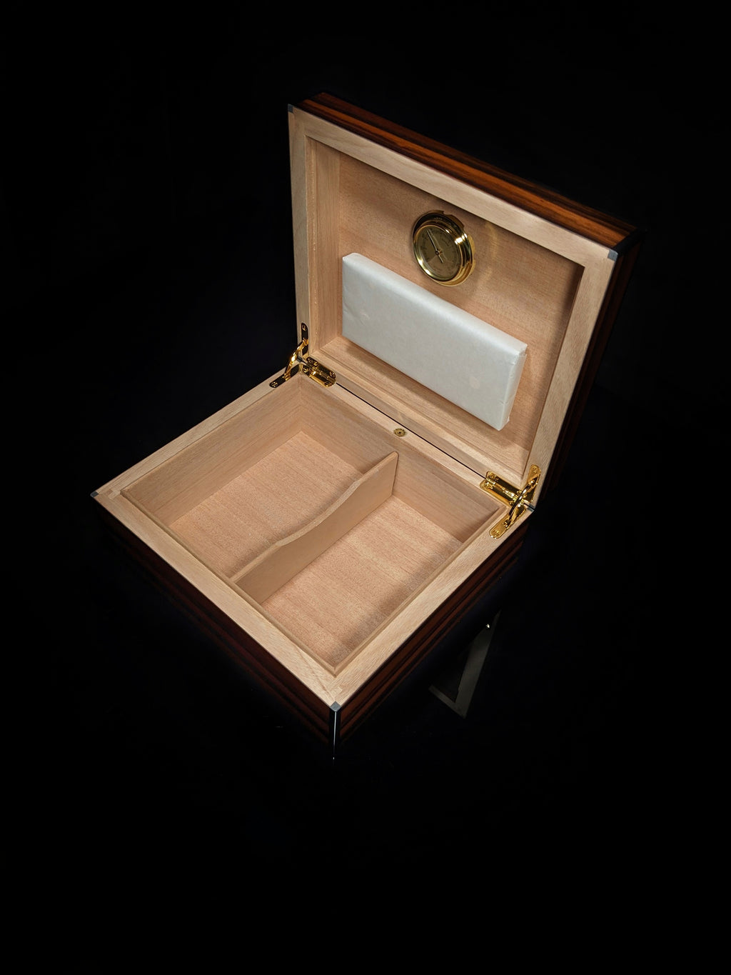 Elie Bleu Macassar Ebony Humidor 50 count