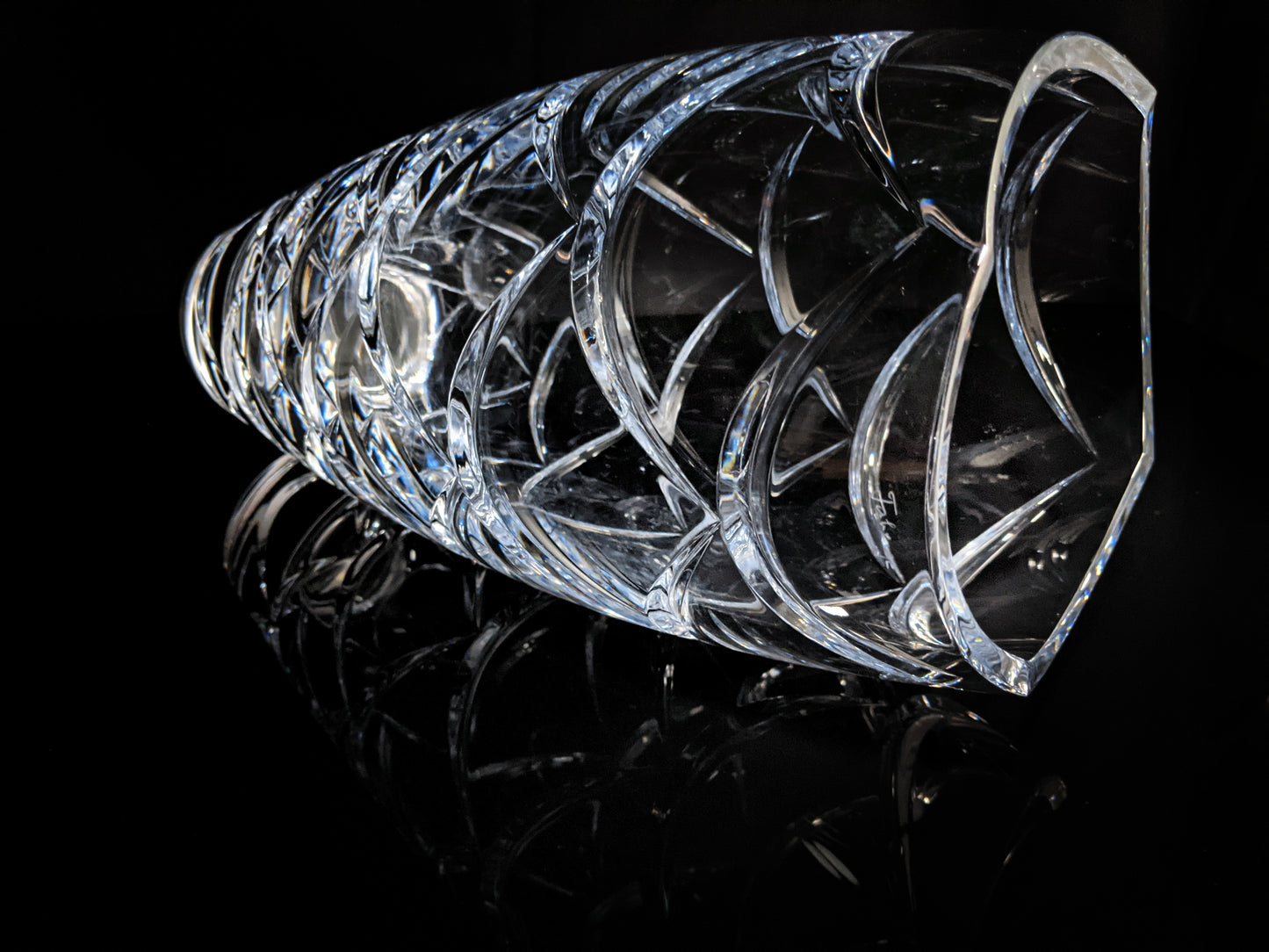 Faberge Crystal Vase