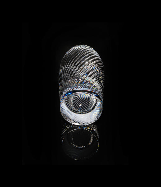 Faberge Crystal Winter Palace Vase NIB