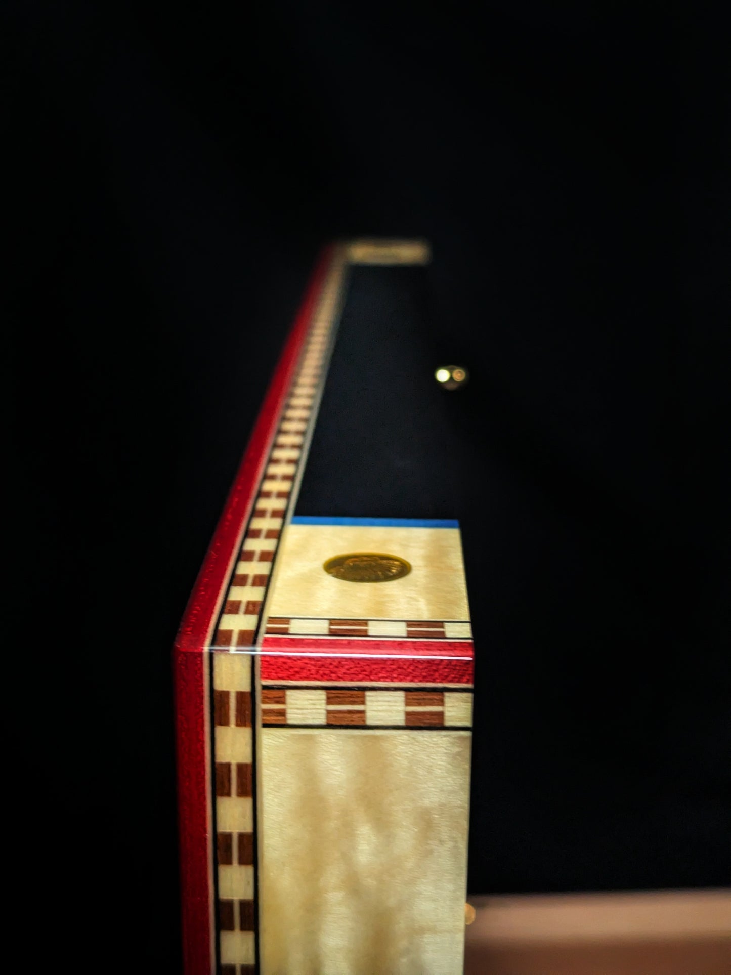 Elie Bleu Alba Black Sycamore Humidor 200 ct NIB