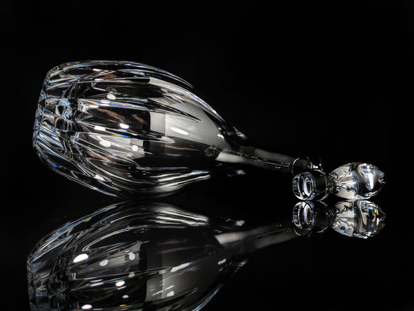 Faberge Clear Crystal Decanter NIB