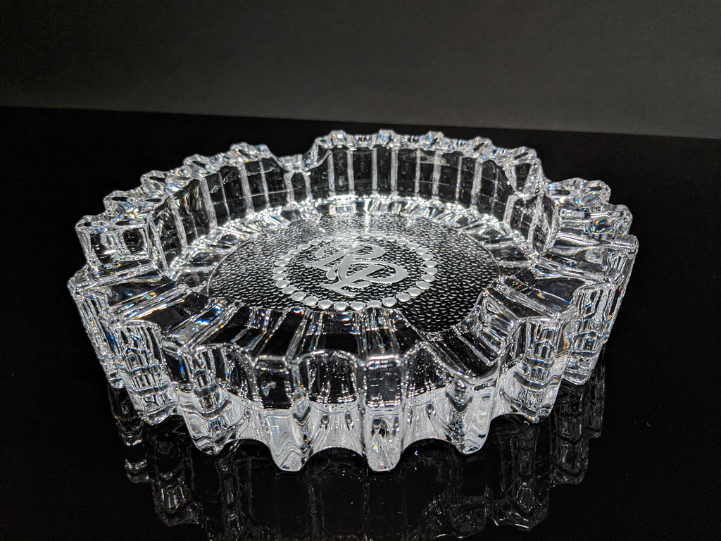 Rocky Patel Luminoso Smoke Heavy Duty Glass Ashtray