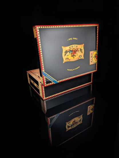 Elie Bleu Alba Black Sycamore Humidor 200 ct NIB