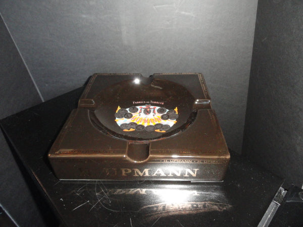 Large  Black Ceramic Ashtray