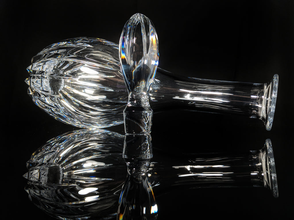 Faberge Clear Crystal Decanter NIB