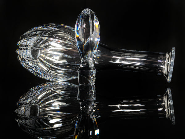 Faberge Clear Crystal Decanter NIB