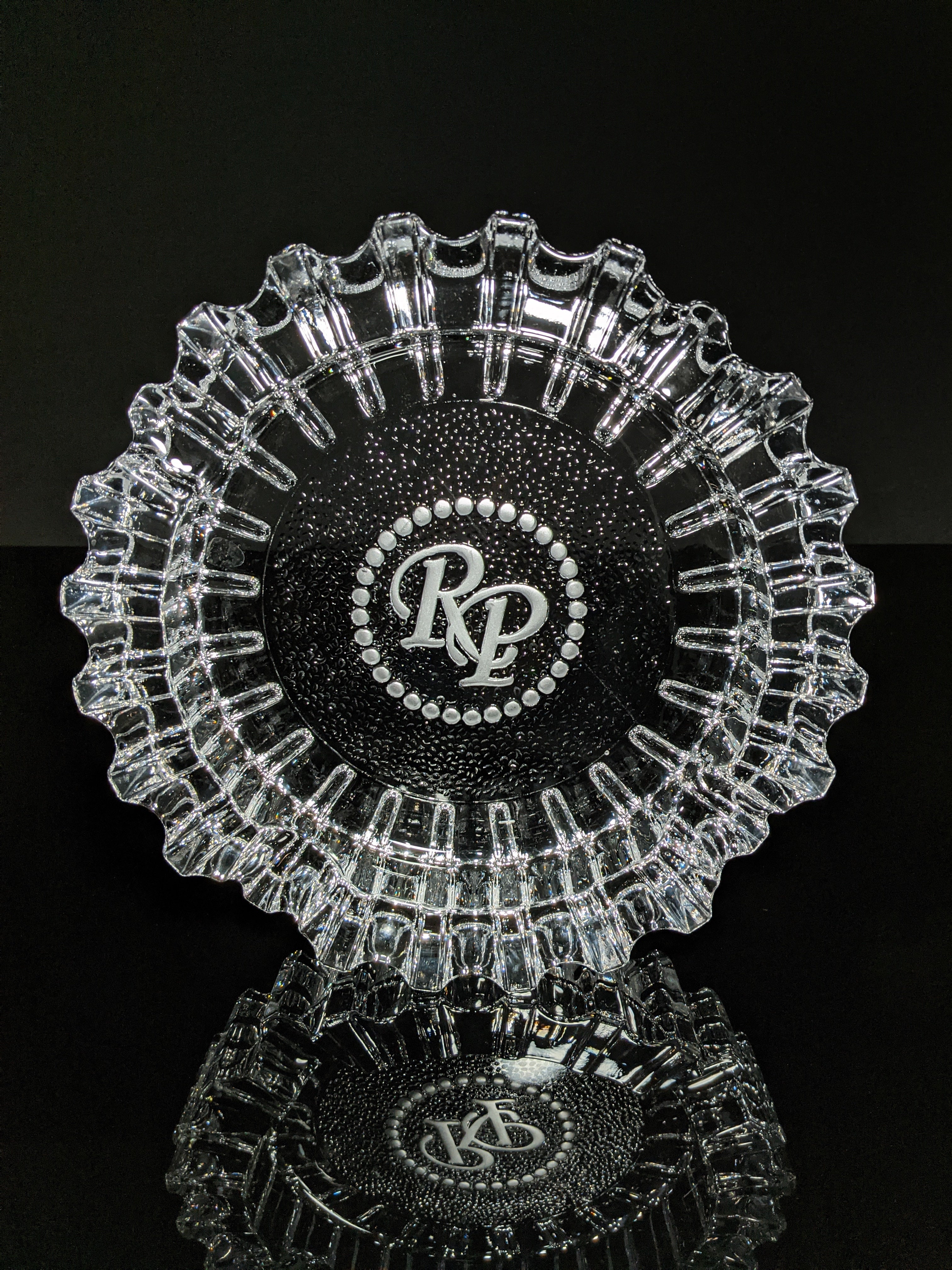 Rocky Patel Luminoso Smoke Heavy Duty Glass Ashtray