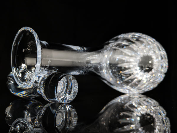 Faberge Clear Crystal Decanter NIB