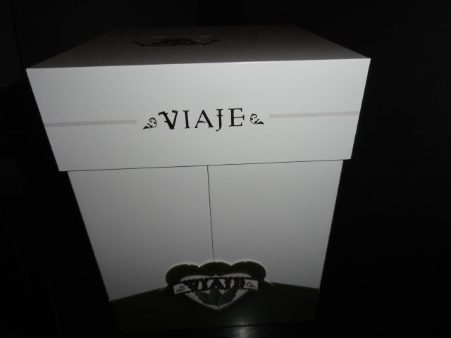 Viaje 15th Anniversary Gold Cigar Ceramic Jar Humidor( Empty No Cigars ) NIB