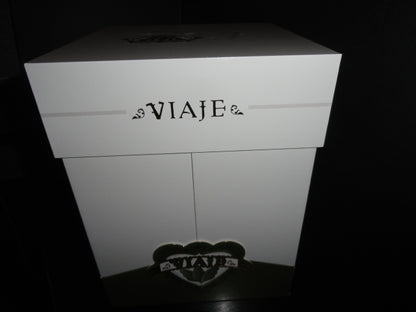 Viaje 15th Anniversary Gold Cigar Ceramic Jar Humidor( Empty No Cigars ) NIB