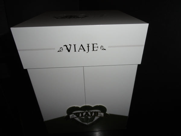 Viaje 15th Anniversary Gold Cigar Ceramic Jar Humidor( Empty No Cigars ) NIB