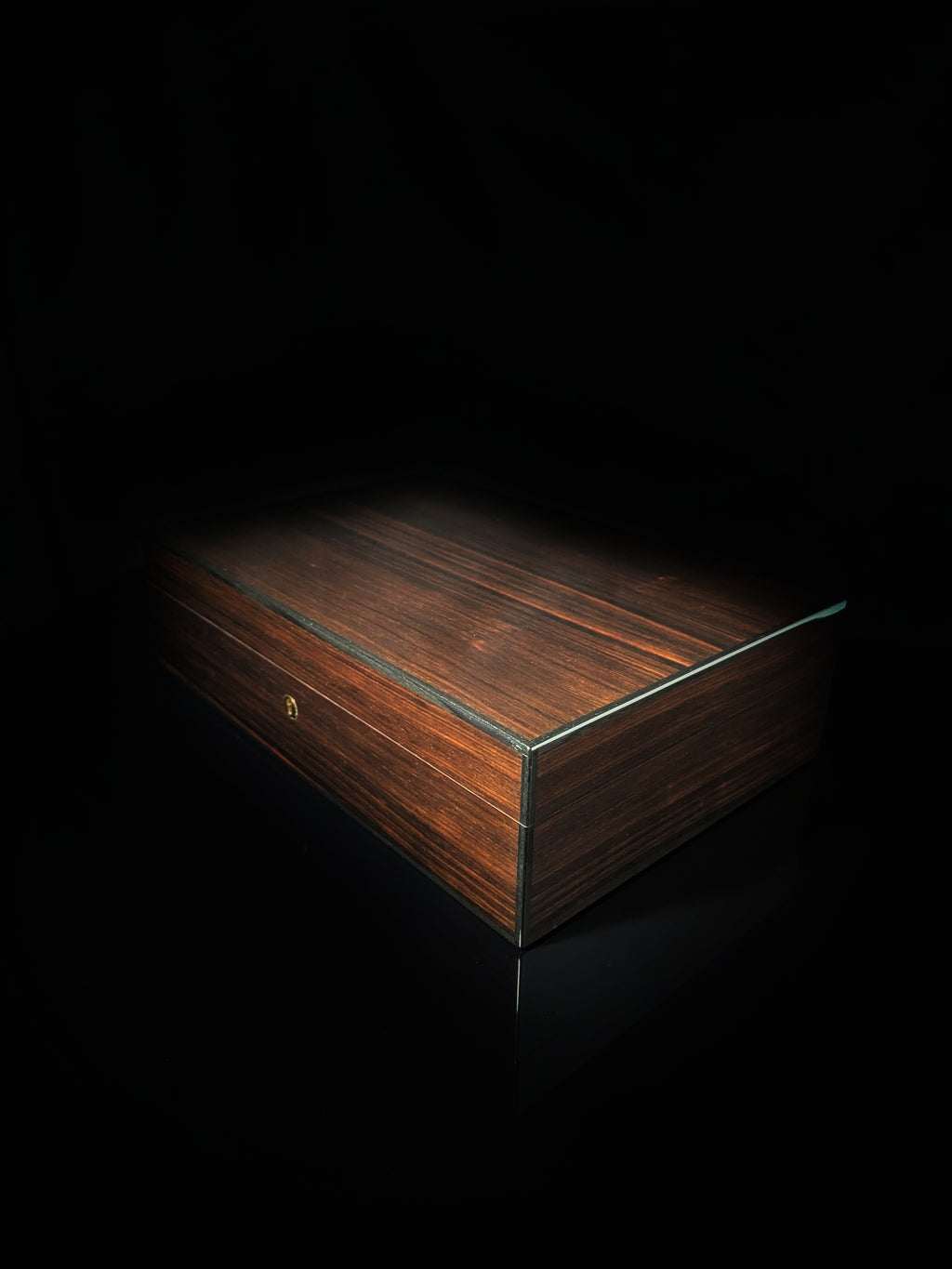 Elie Bleu Macassar Ebony Humidor 110 ct NIB