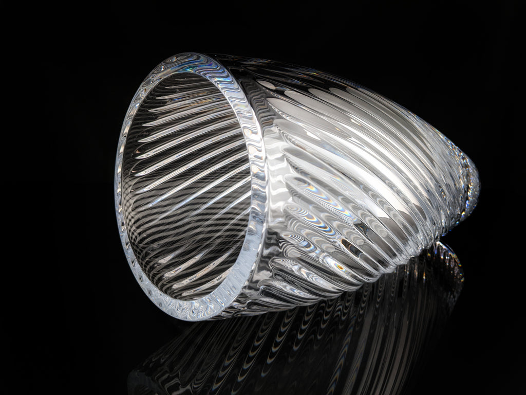 Faberge Crystal Winter Palace Vase NIB