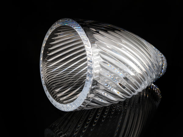 Faberge Crystal Winter Palace Vase NIB