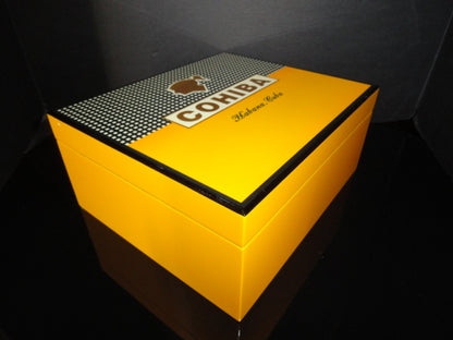 Cigar Wood Humidor 25 ct