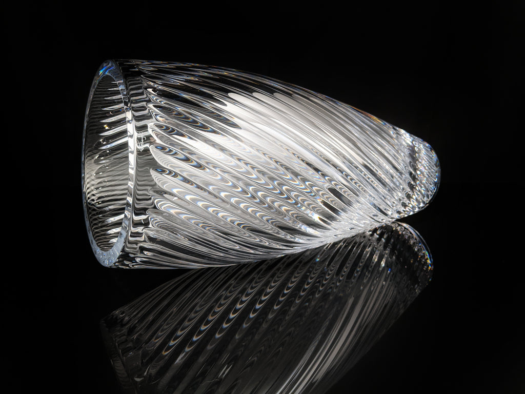 Faberge Crystal Winter Palace Vase NIB
