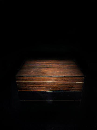 Elie Bleu Macassar Ebony Humidor 110 ct NIB