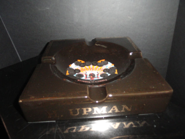 Large  Black Ceramic Ashtray