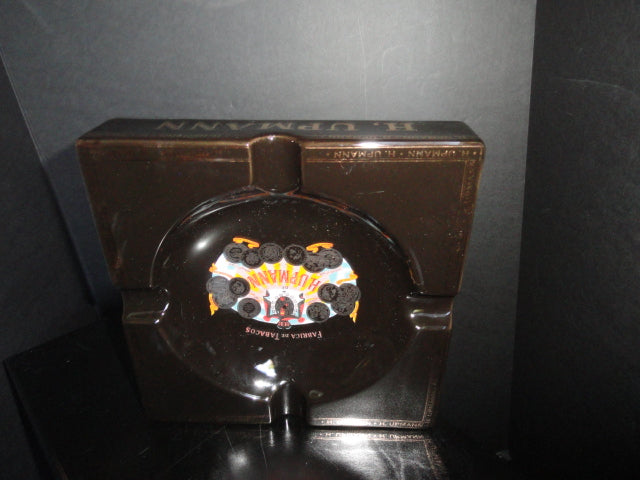 Large  Black Ceramic Ashtray