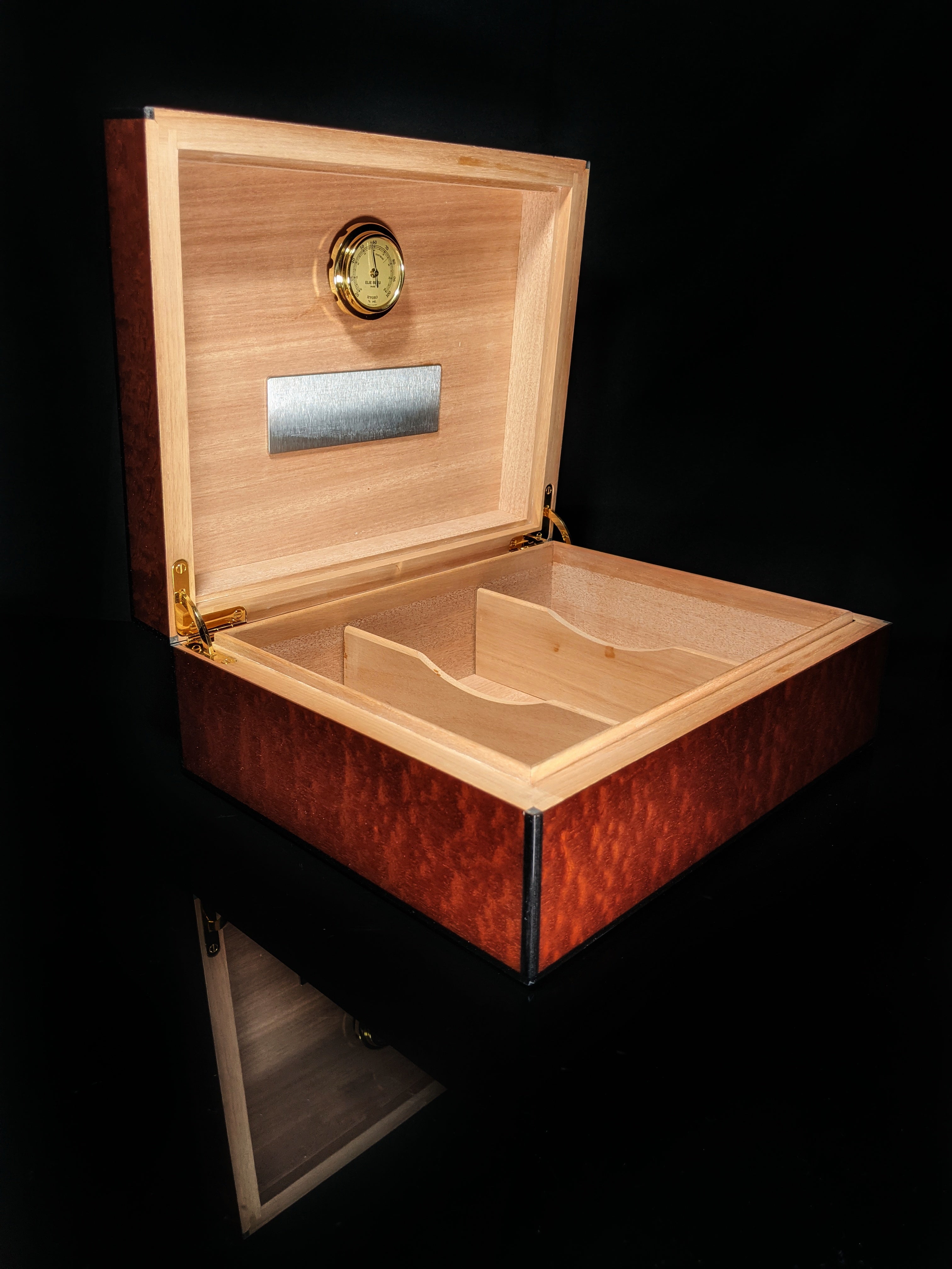 Elie Bleu Dappled Sapele humidor 75 ct