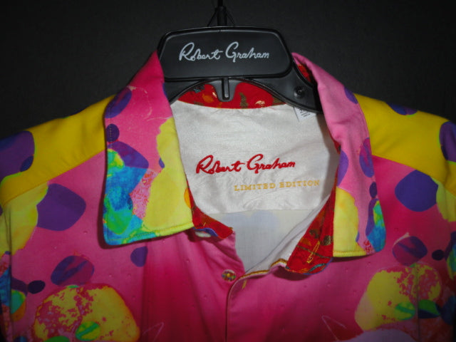 Robert Graham Crystal Ship Long Sleeve Shit Size 2XL