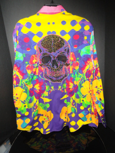 Robert Graham Crystal Ship Long Sleeve Shit Size 2XL