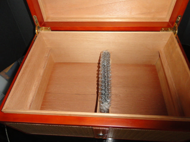 Royal Jamaican Gold Rattan Humidor