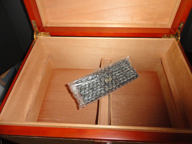 Royal Jamaican Gold Rattan Humidor
