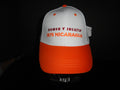 Romeo 1875 Orange and White Baseball Cap