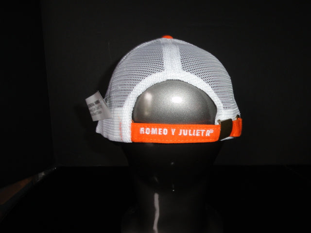 Romeo 1875 Orange and White Baseball Cap