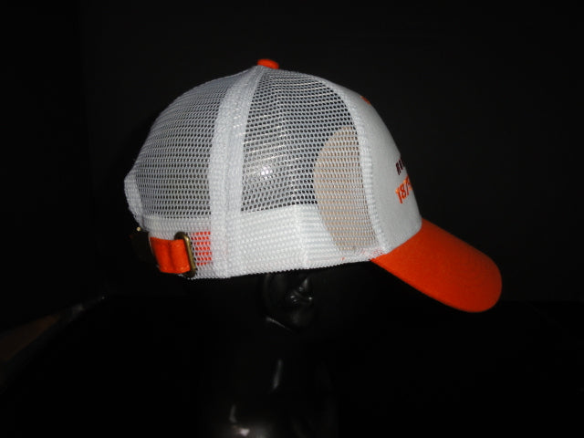 Romeo 1875 Orange and White Baseball Cap