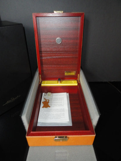 Michel Perrenoud Leather Travel Humidor 20 ct