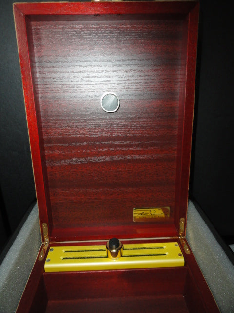 Michel Perrenoud Leather Travel Humidor 20 ct