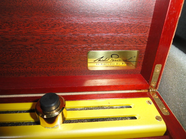 Michel Perrenoud Leather Travel Humidor 20 ct