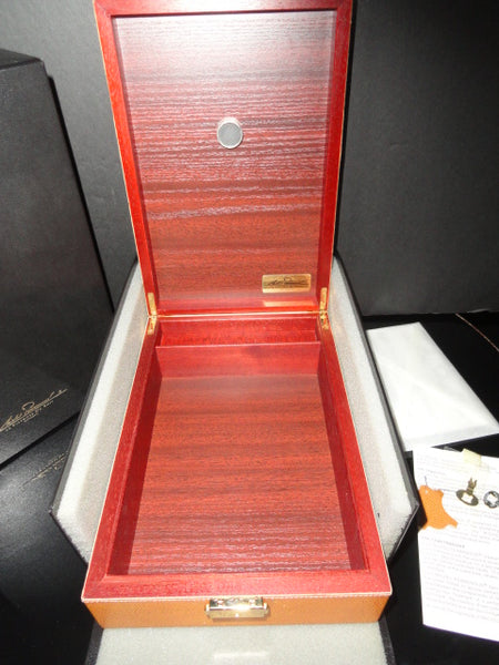 Michel Perrenoud Leather Travel Humidor 20 ct