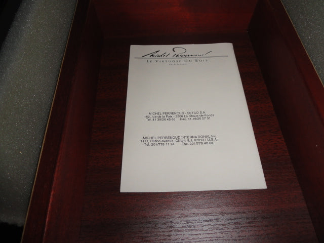 Michel Perrenoud Leather Travel Humidor 20 ct
