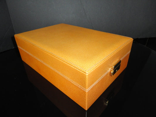 Michel Perrenoud Leather Travel Humidor 20 ct
