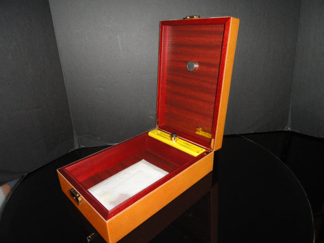 Michel Perrenoud Leather Travel Humidor 20 ct